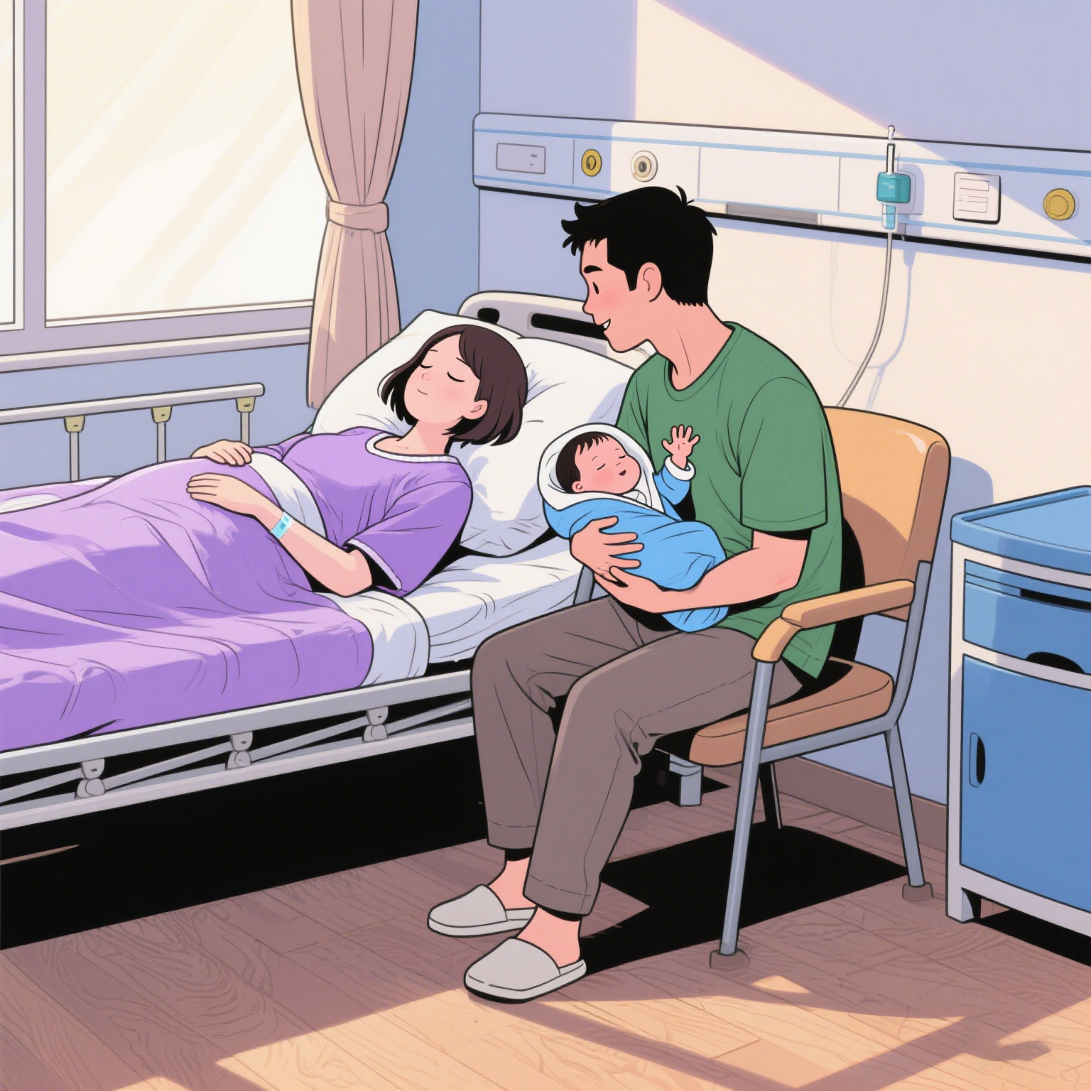 产妇与婴儿场景.png